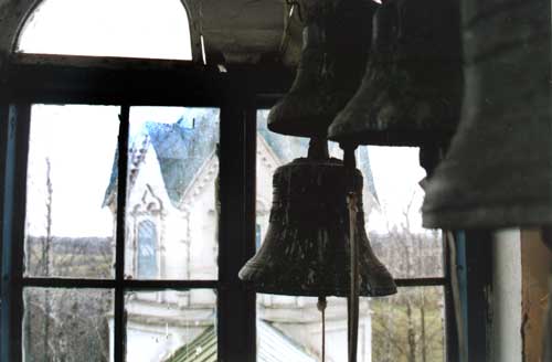 Вид с колокольни на фальшкупол